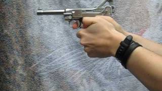 Airsoft WE Luger P08 full metal [upl. by Gnim454]