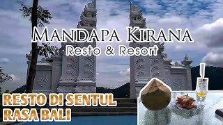 Mandapa kirana  Resto di Sentul rasa bali [upl. by Hulen]